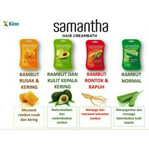 SAMANTHA HAIR CREAMBATH 30GR