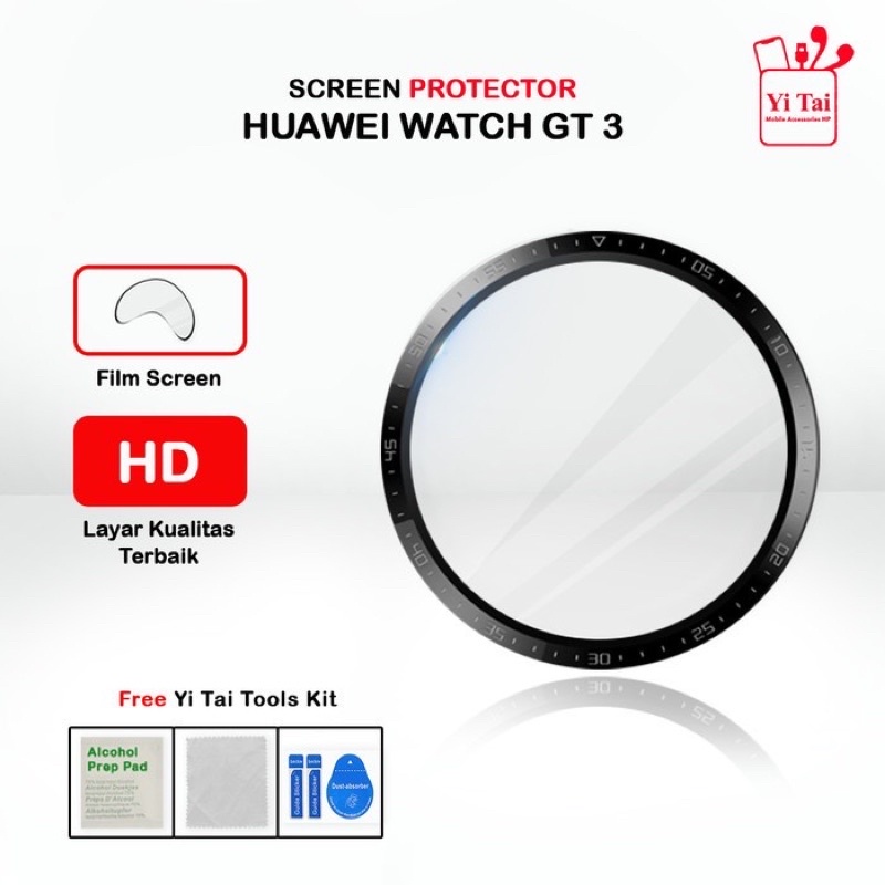 Tempered Glass Nano 3D For Huawei Watch GT3 42MM Huawei GT3 46MM Promo Sen