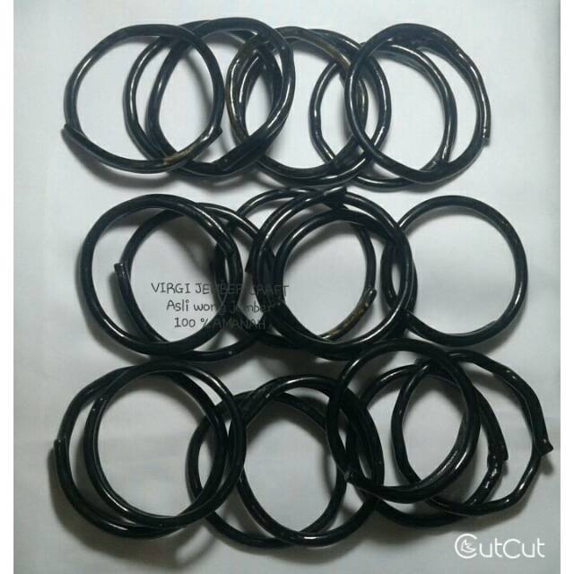 Gelang Akar Bahar Hitam Bulat Harga Grosir Kodian Shopee Indonesia