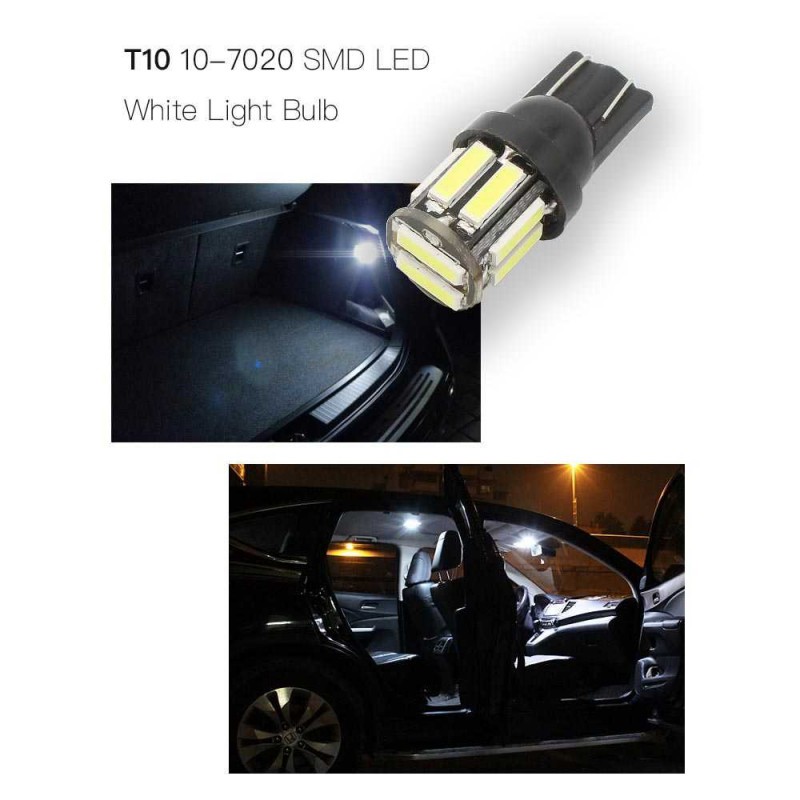 Lampu LED T10 W5W SMD 7020 2PCS