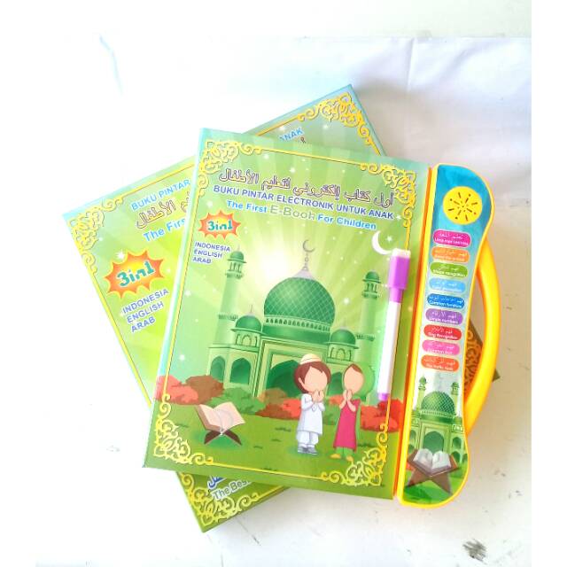 Mainan buku pintar elektronik anak muslim $