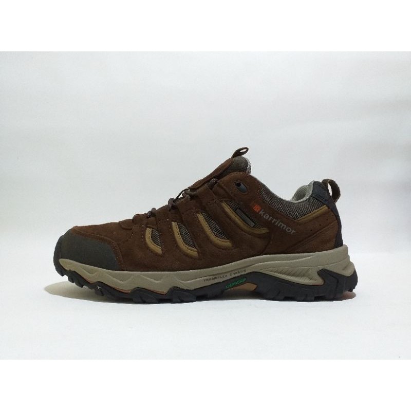 100% ORIGINAL SEPATU KARRIMOR MOUNT LOW BROWN SIZE 41 SEPATU GUNUNG