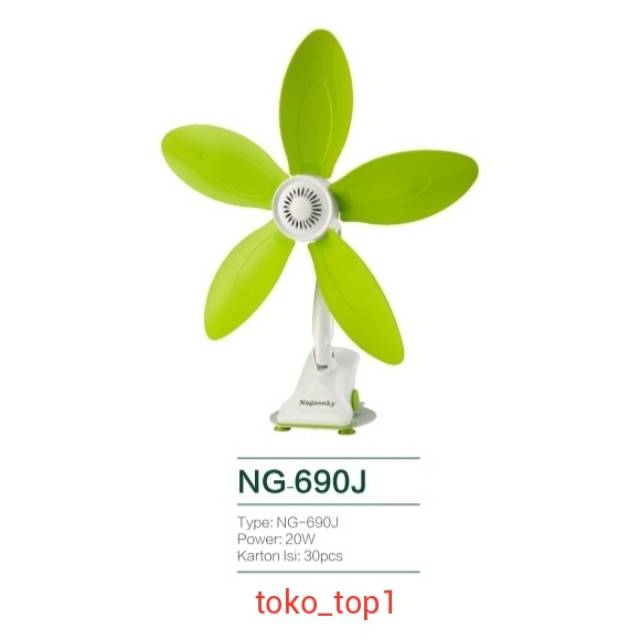 Kipas Angin Jepit 20W 3 IN 1 / Mini Fan Jepit / Clip Fan 20Watt / KUALITAS BAGUS