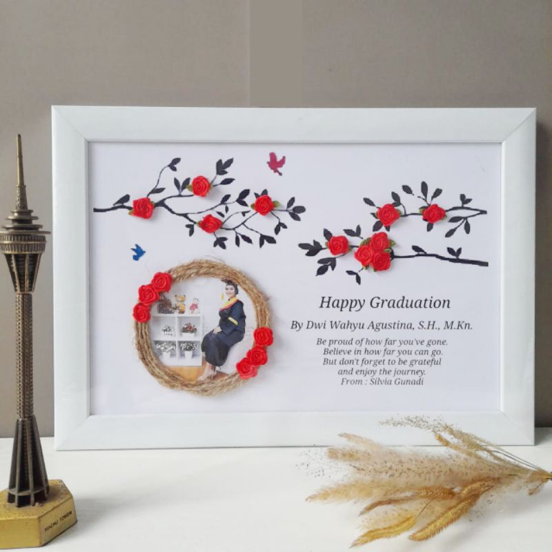 FLOWER IN FRAME / 11R / KADO WEDDING / ANNIVERSARY / GRADUATION / ENGAGEMENT / WEDDING