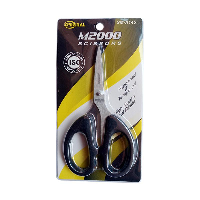 

Gunting Kecil M2000 Scissors [SM-A145] / Gunting Kertas Kain Plastik / Gunting Mini Super Tajam / Gunting Dapur Hitam / Alat Pemotong Kain