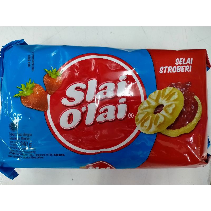 

(KSY) ROMA SLAI OLAY STRAWBERRY, BLUEBERRY, PINEAPPLE 250GR
