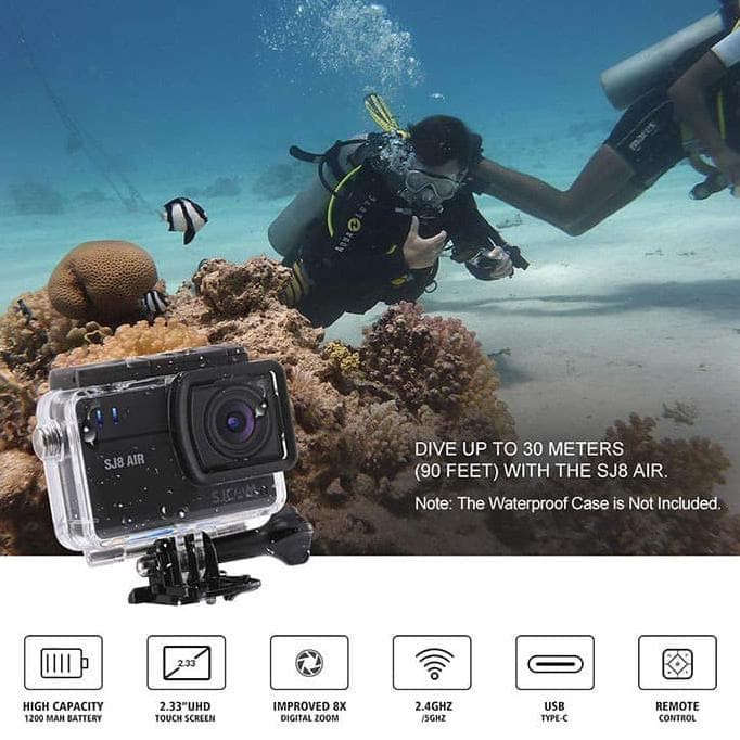 SJCAM SJ8 AIR Touchscreen Action Kamera Basic 32GB