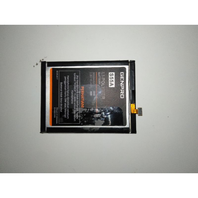 baterai genpro s55a normal original copotan