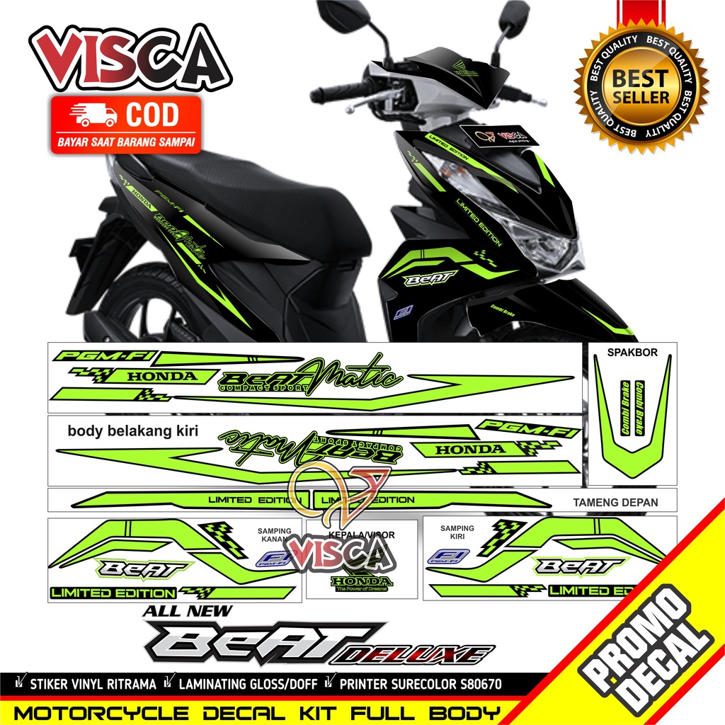 Striping Cutting Stiker Beat Stiker Beat Striping Beat Striping Beat striping Beat thailand Stiker C