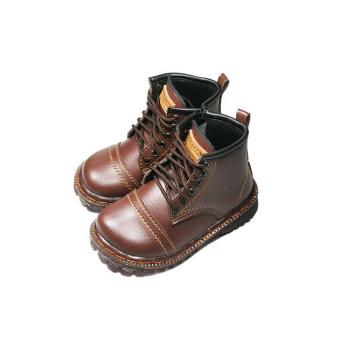 Diskon Sepatu Boots Anak Tamagoo-Jack Brown Shoes Sneakers Murah Branded Terbaru