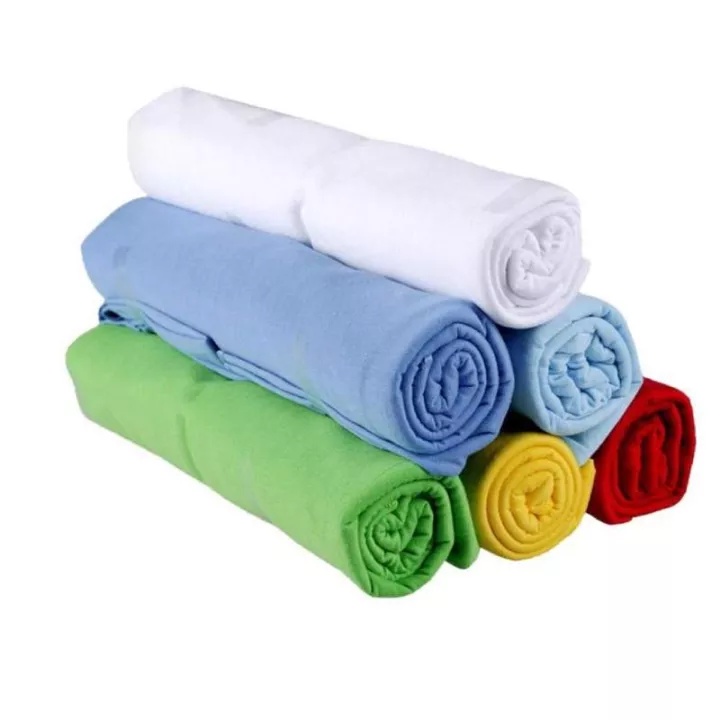 Bedong Bayi Rainbow 100X90 isi 6pcs Kain Bedong Bayi 6 in 1 / Polos Selimut Bayi Swaddle Wrap Baby Adem lembut tidak gatal