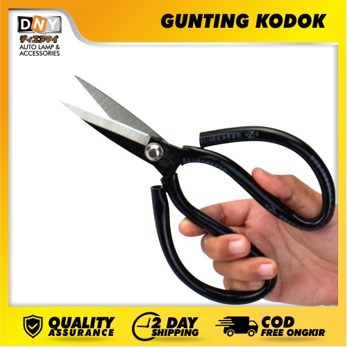 GUNTING KODOK 8INCH / GUNTING KODOK HITAM / GUNTING KAIN