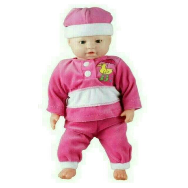 Mainan anak boneka bayi bibi