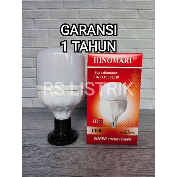 Hinomaru lampu led 30 watt type Diamond HN1105 30W Cahaya Putih Cool Daylight 6500K