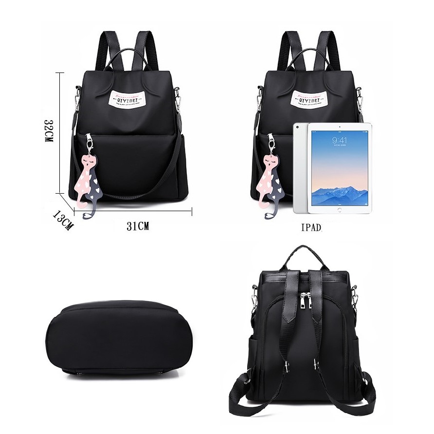 Tas Ransel Korea Multifungsi JX 846 - Bisa Ransel Bisa Selempang - Tas Fashion Kece