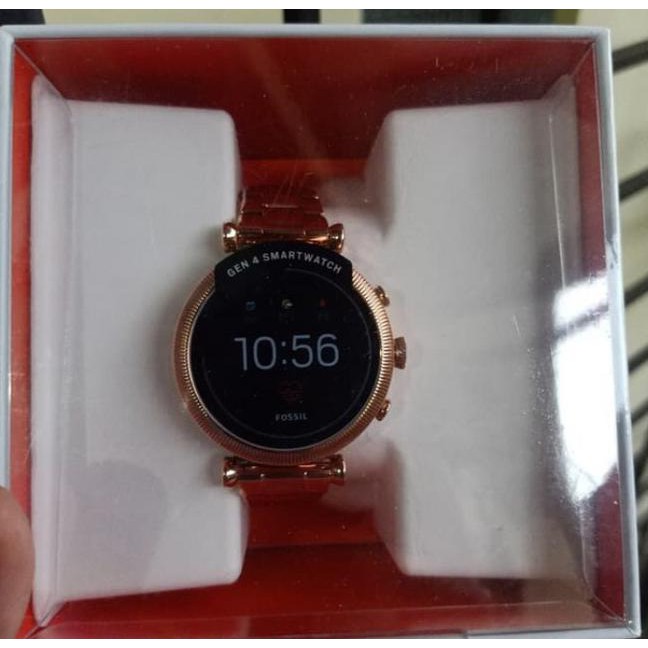 ⭐⭐ NEW PRODUK SMARTWATCH PRIA⭐⭐ FOSSIL SMARTWATCH GEN 4 ROSEGOLD FTW6040 NEW SEAL ,SMART