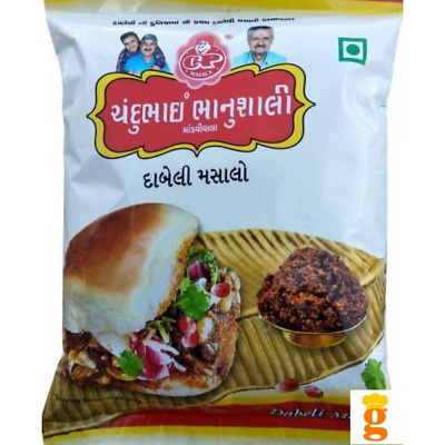 

Dabeli Masala Chandubhai Bhanusali 250GM / Bumbu Instan