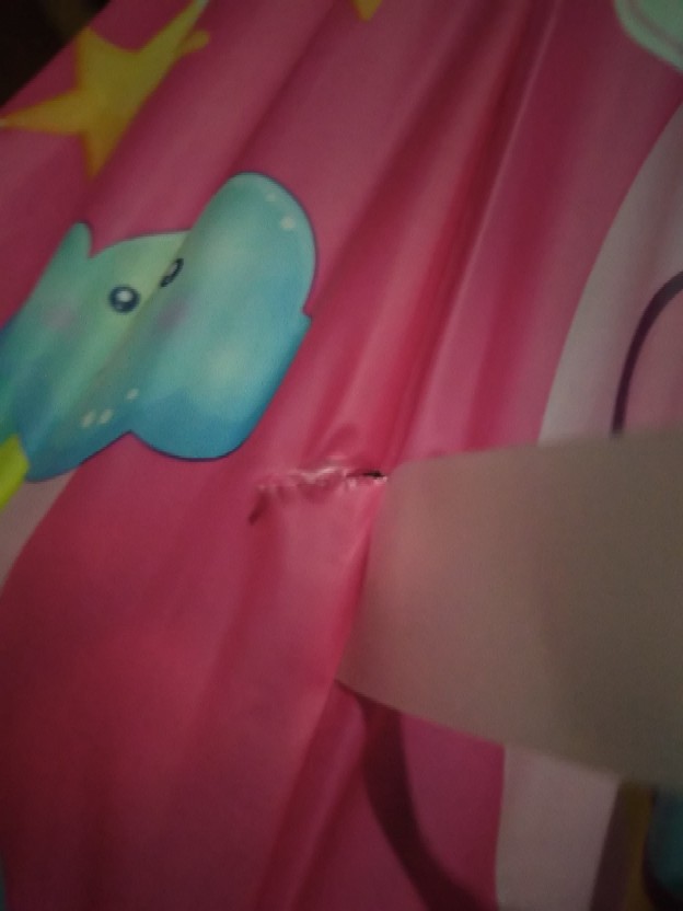 Tcs Payung Anak Unicorn / Pony / Plastik / Semi Transparan / Dof