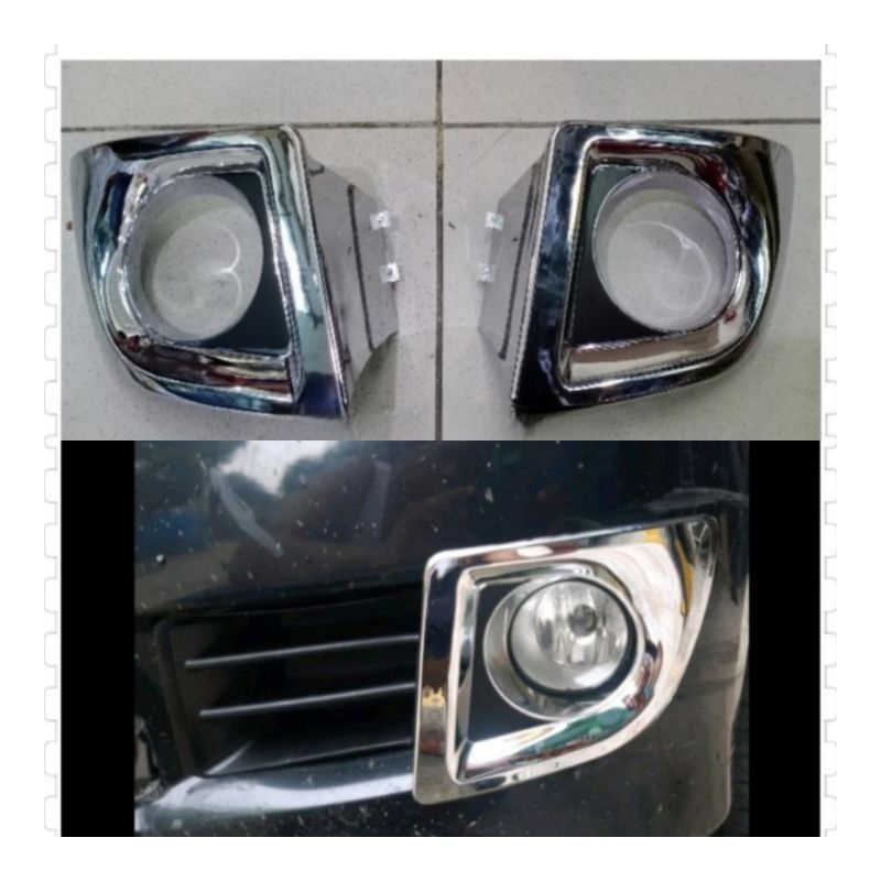 ring foglamp chrome Avanza new VVTI type G 2008-2011.