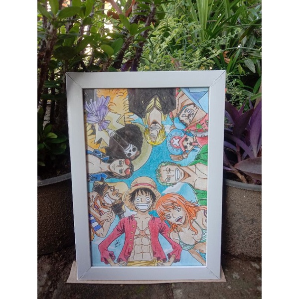 

(LIMITED EDITION) GAMBAR ALL KRU MUGIWARA - A4