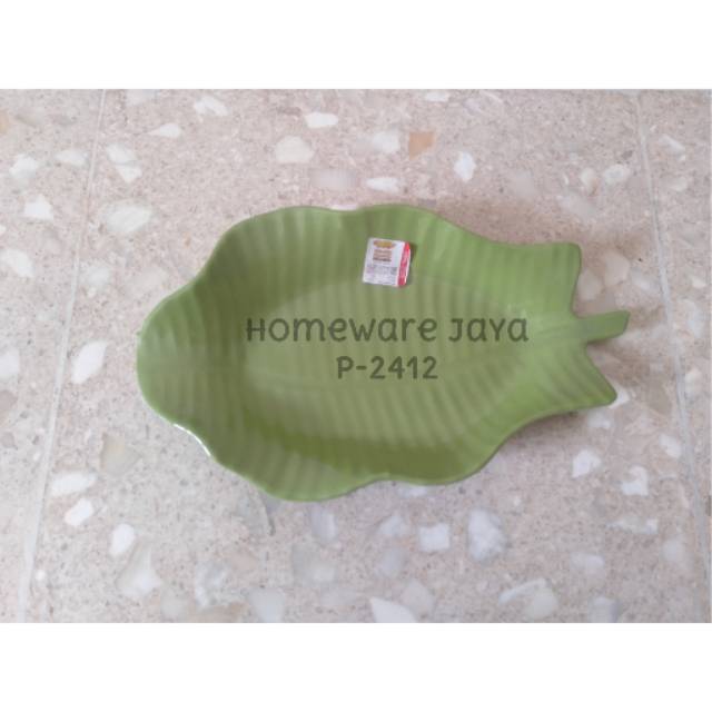 Golden Dragon Mangkok Daun Pisang 12" Kode: W2412
