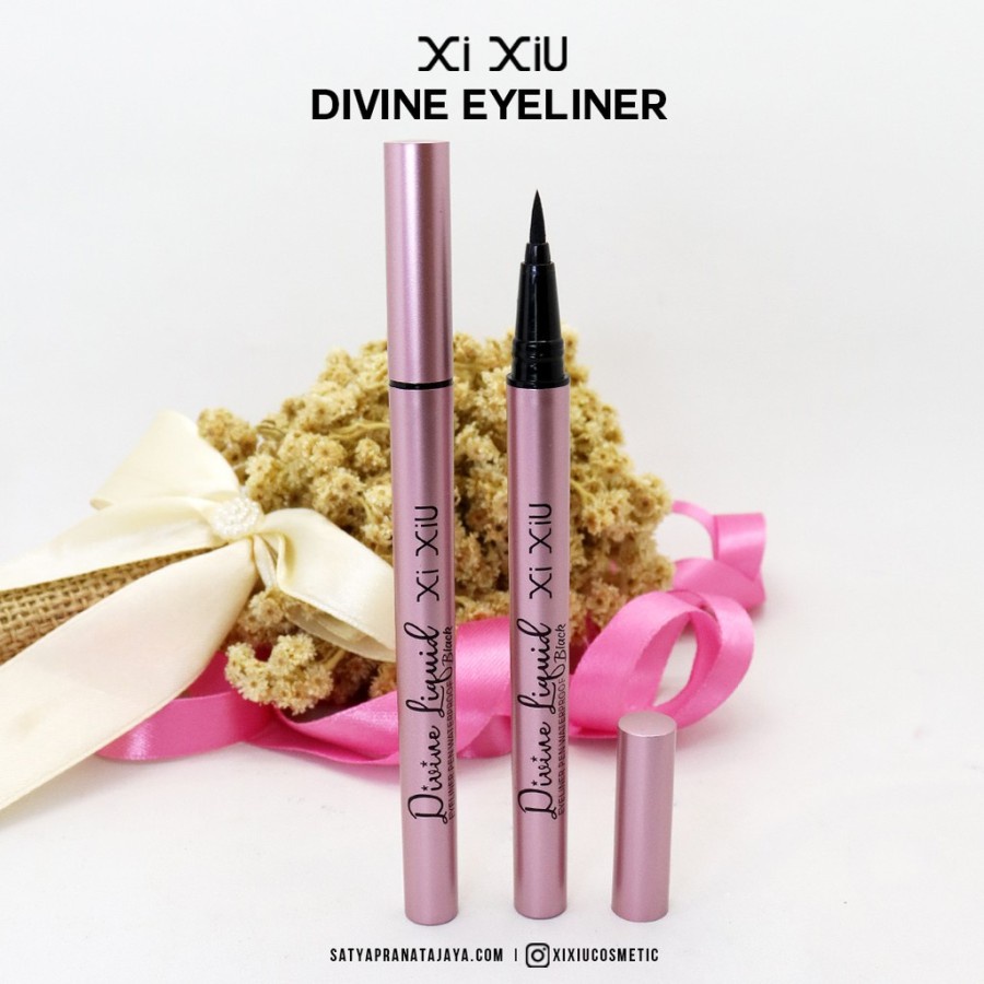 XI XIU DIVINE LIQUID EYELINER PEN WATERPROOF BLACK