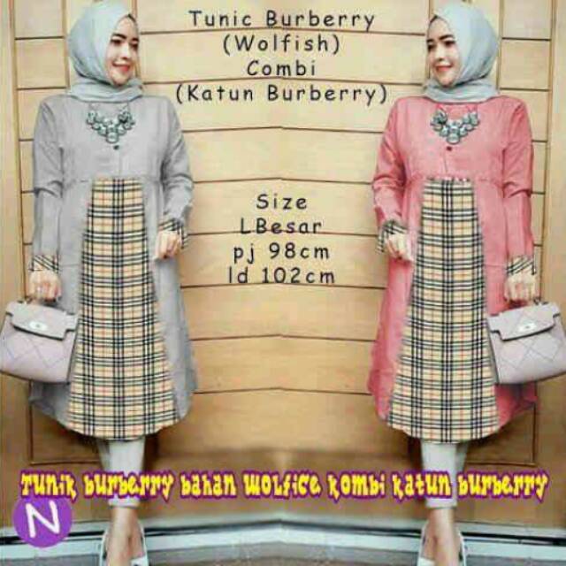 Tunik burberry