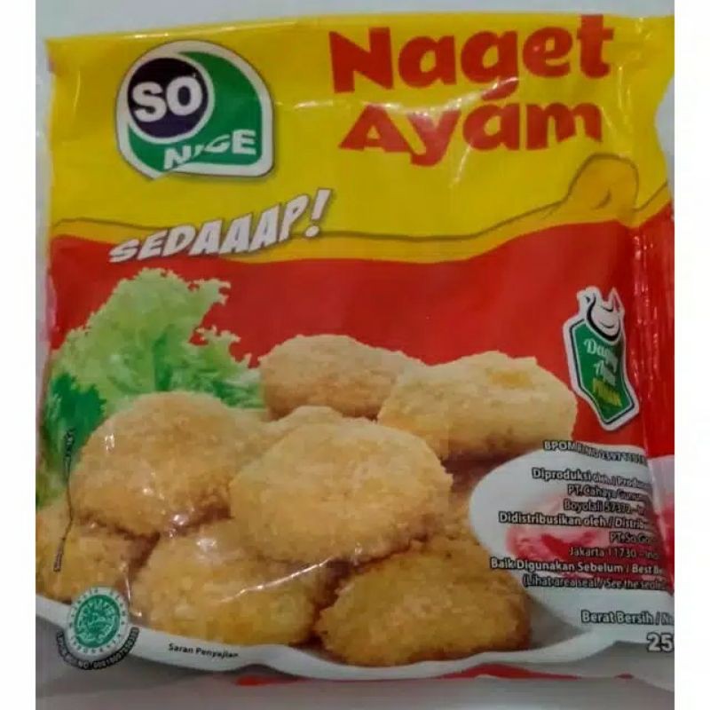 

nugget ayam so nice 250g