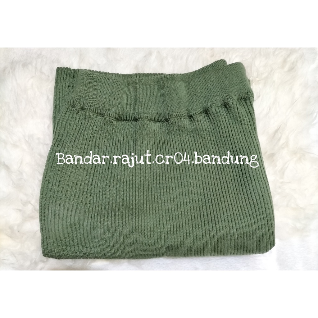 ROK RAJUT SPAN/ROK SPAN KNITED BRANDED 12 GATE.-Mint rok