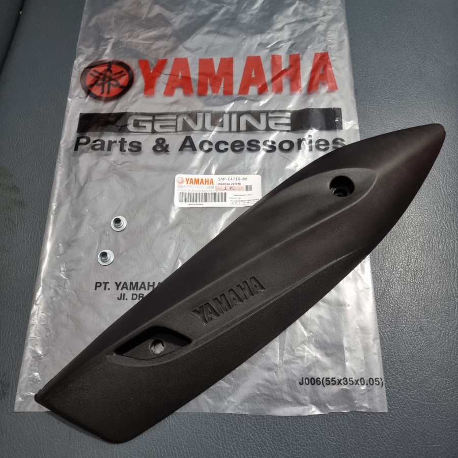 Cover Tutup Knalpot Tameng Pelindung Kenalpot Yamaha Mio J Soul GT 54P