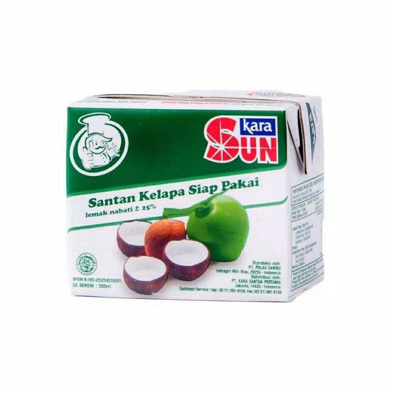 

sun kara santan instant 200ml