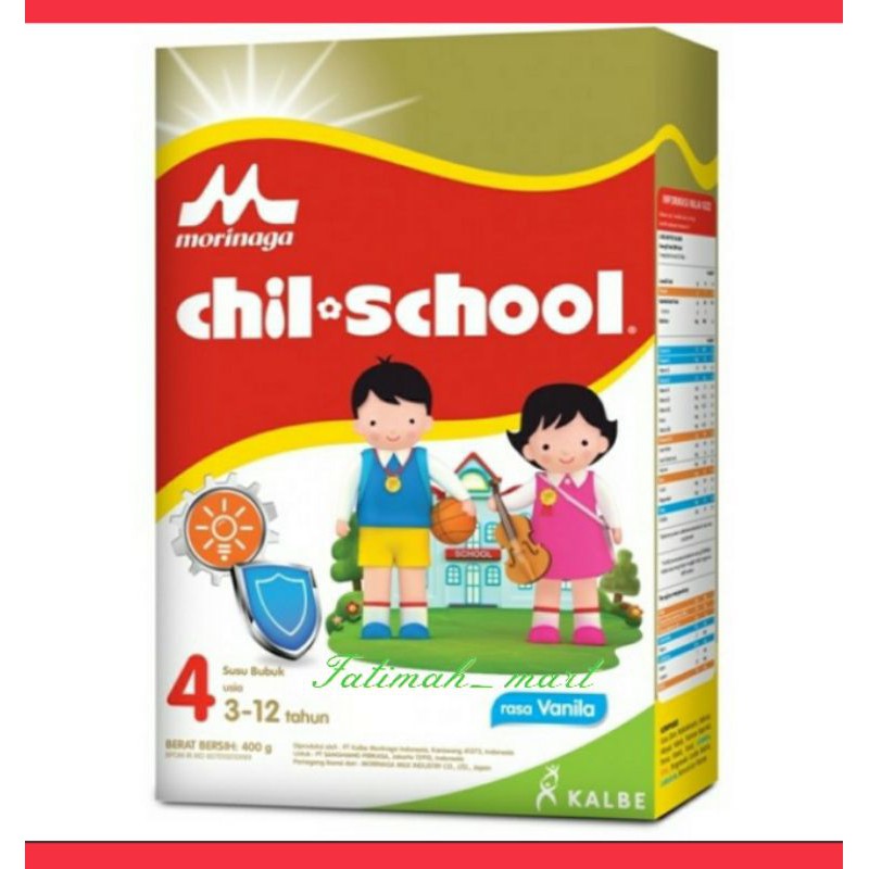 

CHIL SCHOOL GOLD VANILLA 3-12 Tahun 400 gr