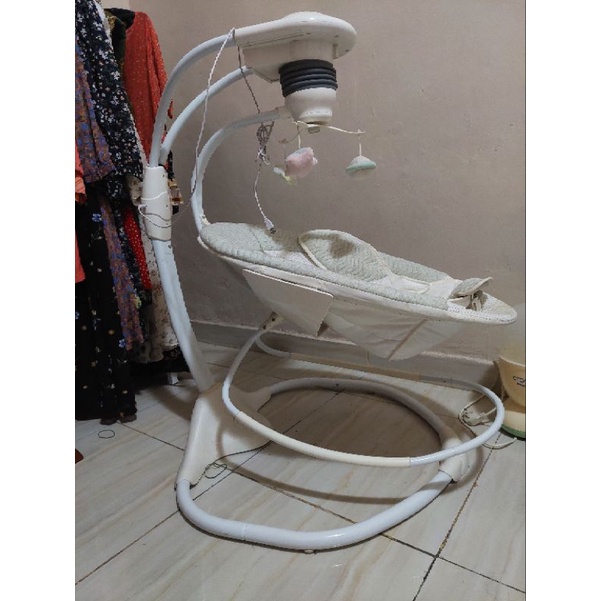 Bouncer cocolatte swing rocking 2-in-1 (preloved)
