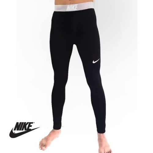 Baselayer celana panjang NIKE manset gunung celana hitam olahraga voli futsal sepak bola sepeda basket