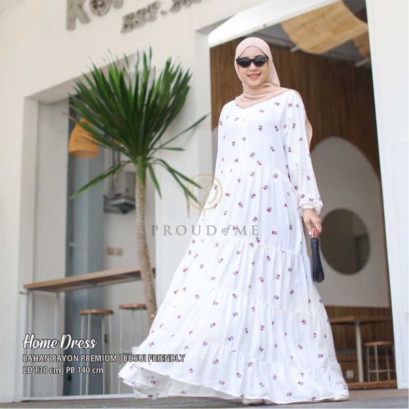 HOME DRESS JUMBO LD 130 CM / ILEANA HOME DRESS JUMBO / MAXI DRESS / GAMIS JUMBO / PAKAIAN WANITA JUMBO / BAJU WANITA JUMBO-1