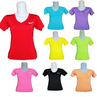  Baju  Gym Fitness Senam  Yoga Import Nike  Polos Wanita  