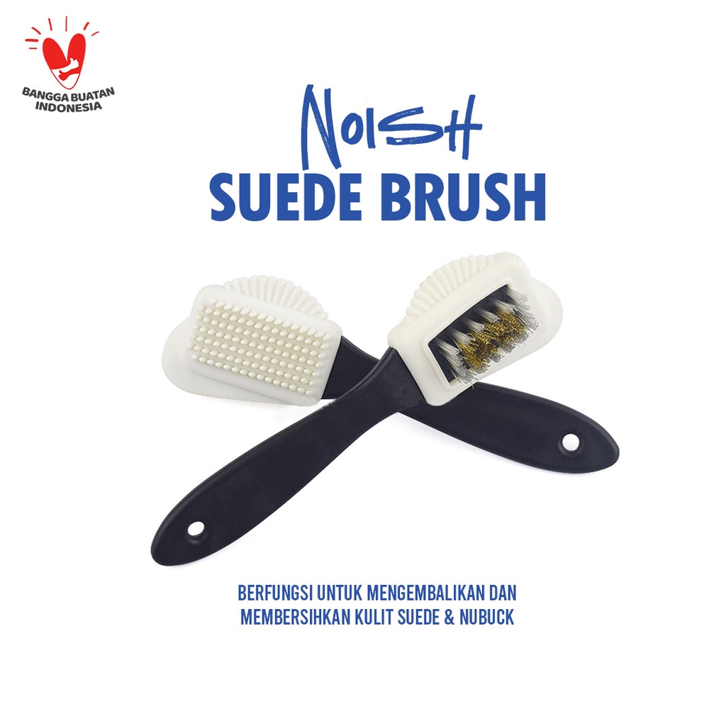 Sikat sepatu Suede dan nubuck / Suede brush / sikat sepatu 3 sisi - Noish