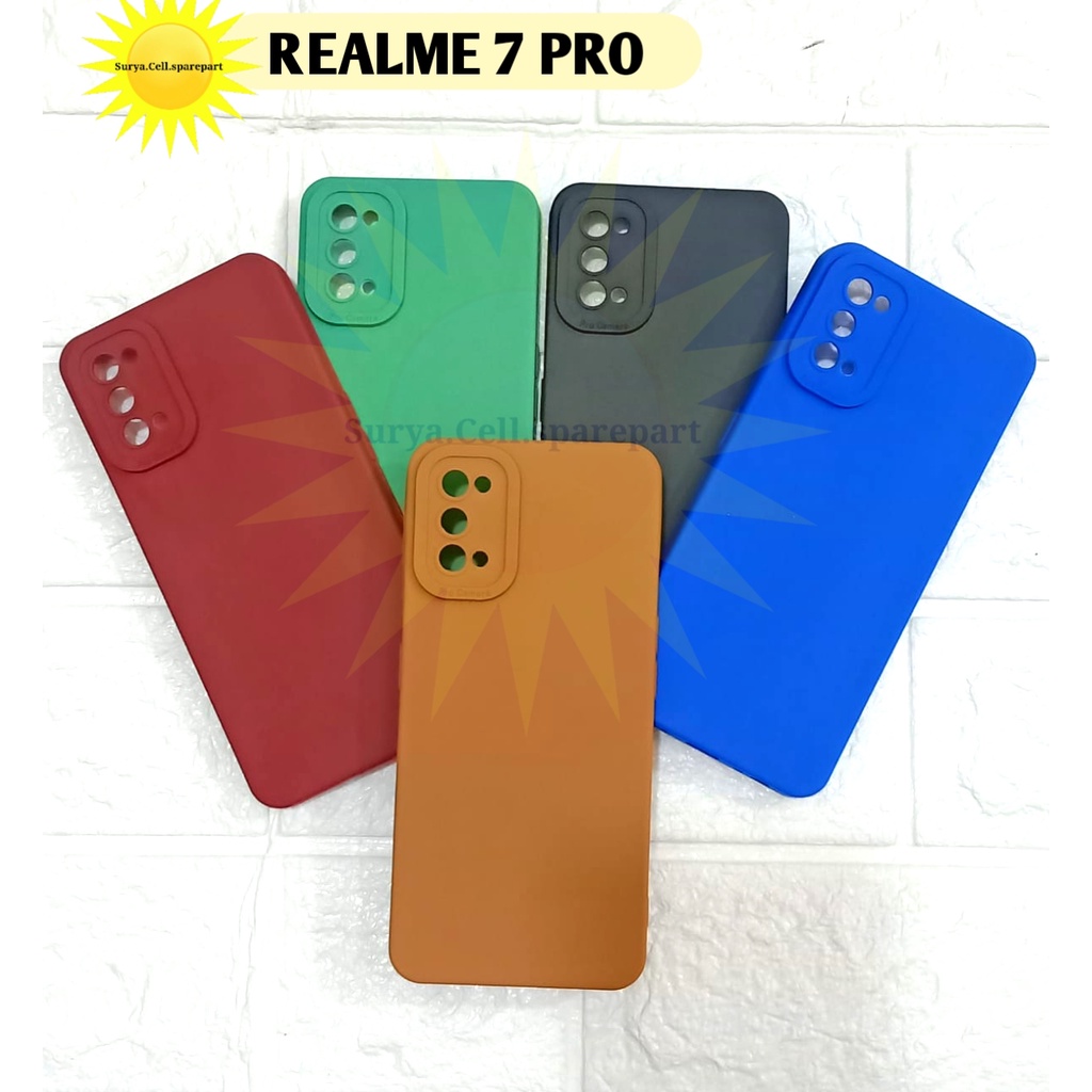 Case Slim Matte Pro Camera Realme 7 Pro - SC