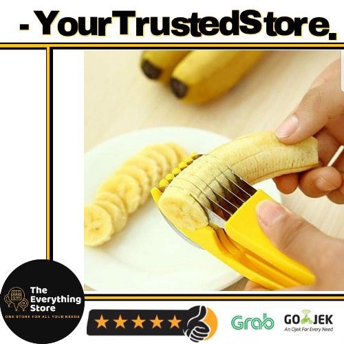 

TheEverythingStore Pemotong Pisang Sosis/Banana Cutter Buy 1 GET 1