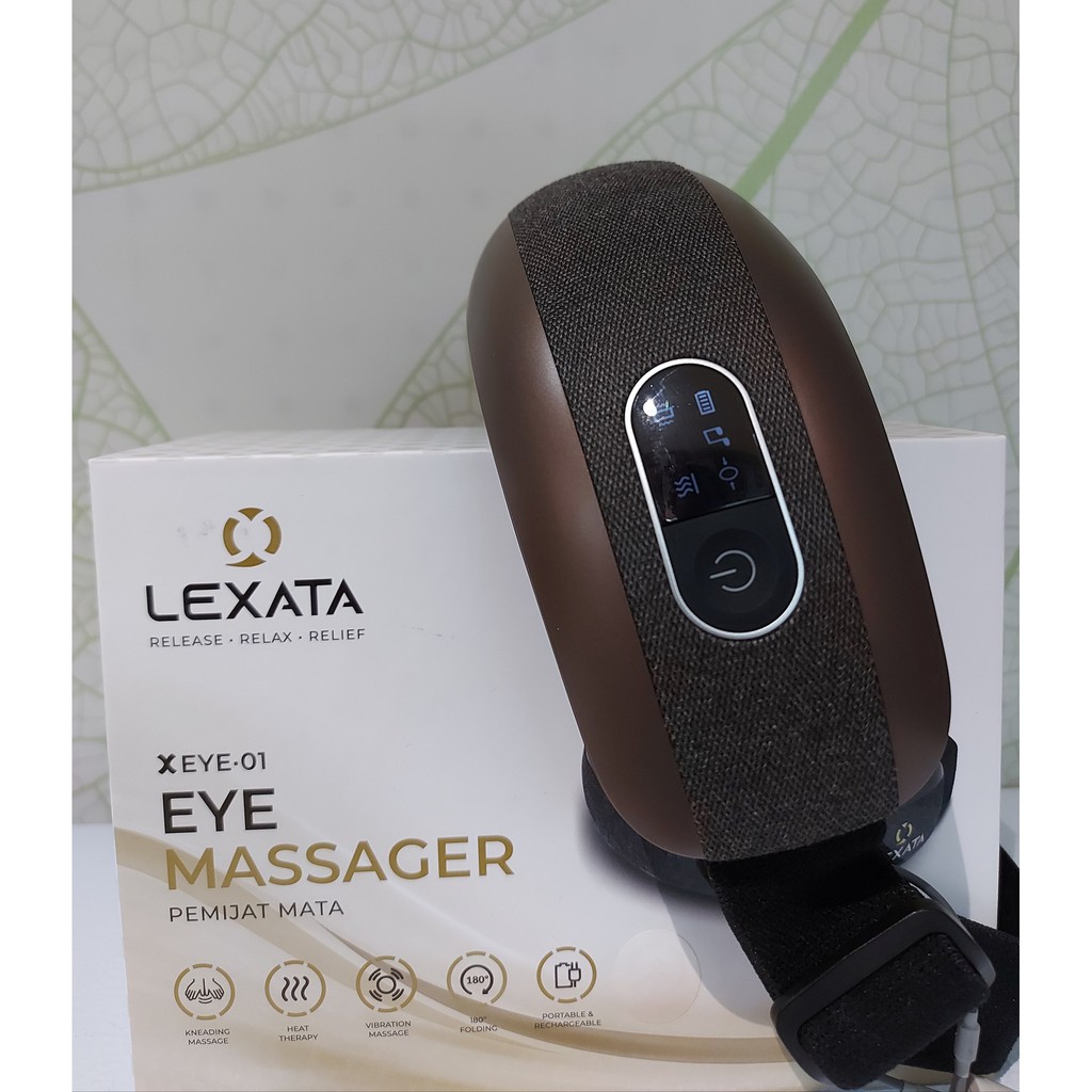 LEXATA PEMIJAT MATA / EYE MASSAGER / RELAX MATA