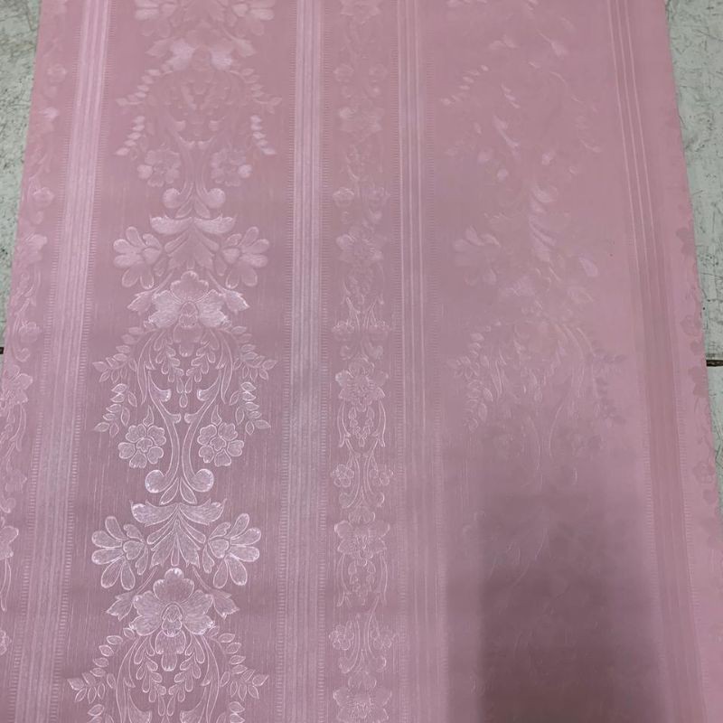 wallpaper stiker dinding motif pink batik garis  embos
