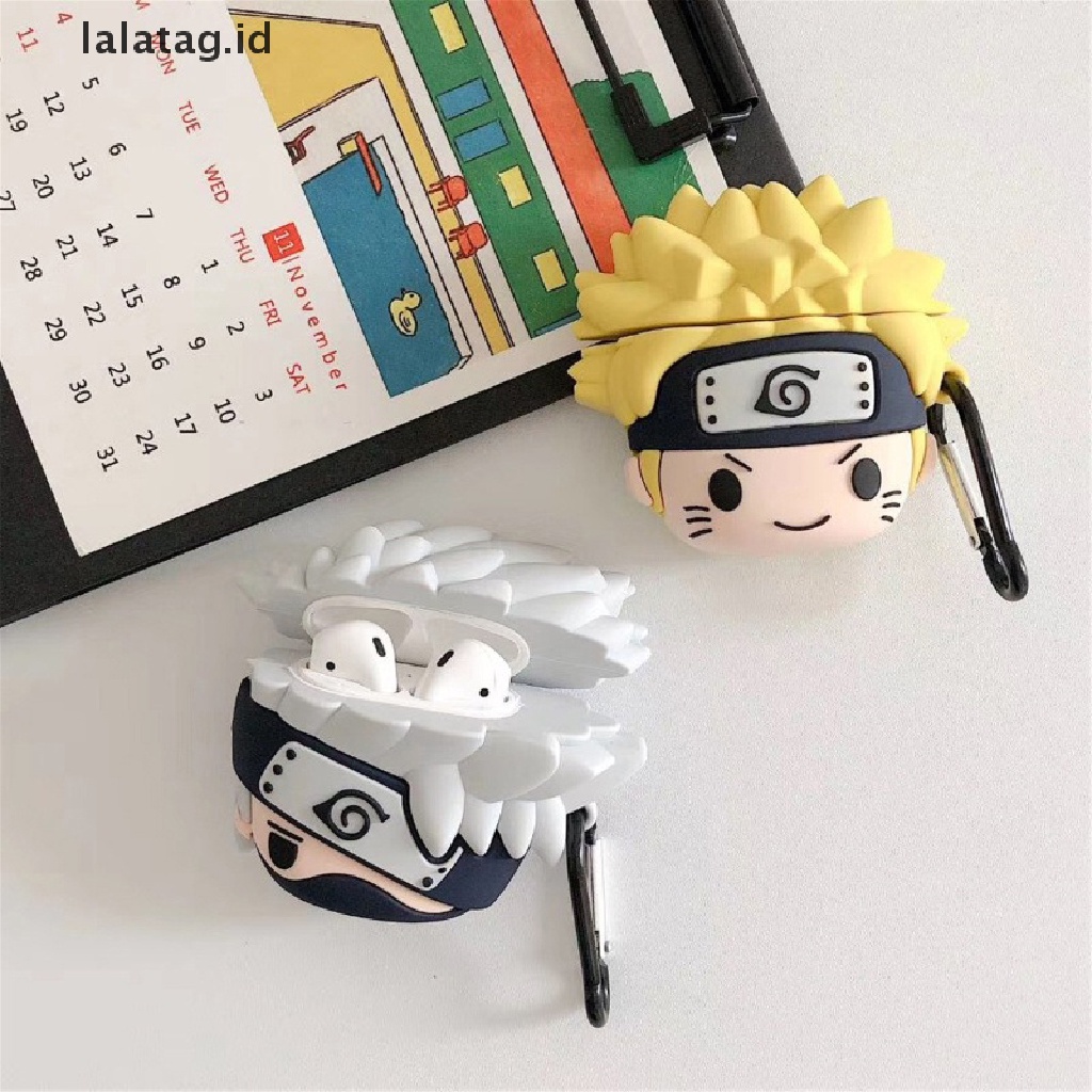 (Flyag) Casing Pelindung Motif Anime Naruto Kakashi Untuk AirPods Pro 2 3 Bluetooth