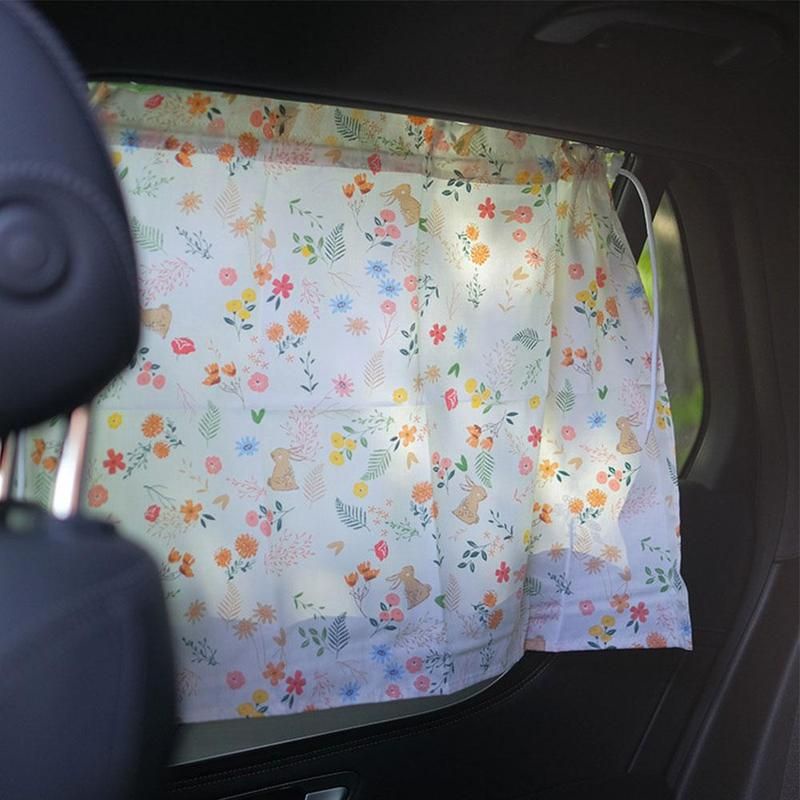 Gorden mobil anti UV sun screen / penutup jendela portable mobil / car window curtain / Tirai mobil