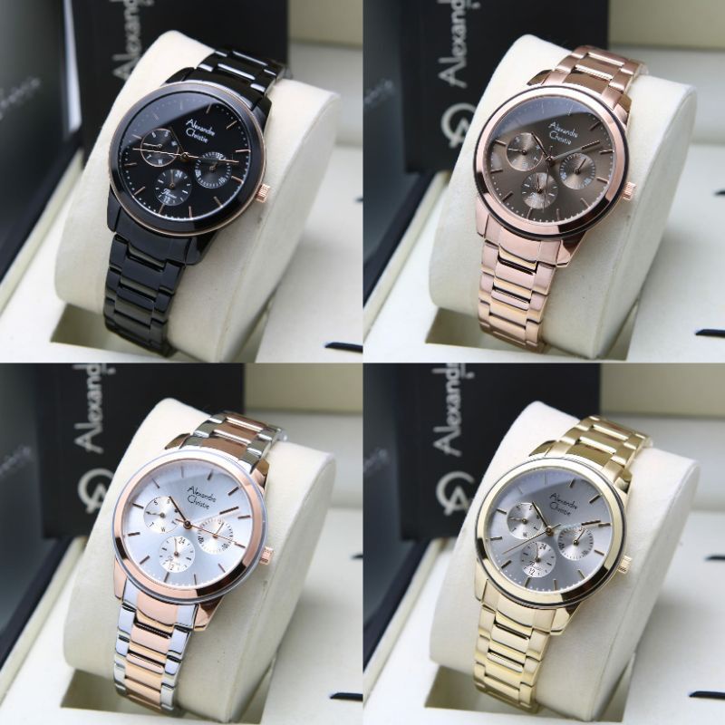 JAM TANGAN WANITA ALEXANDRE CHRISTIE 2965 AC 2965 Ac 2965 ORIGINAL [ GARANSI RESMI 1 TAHUN ]