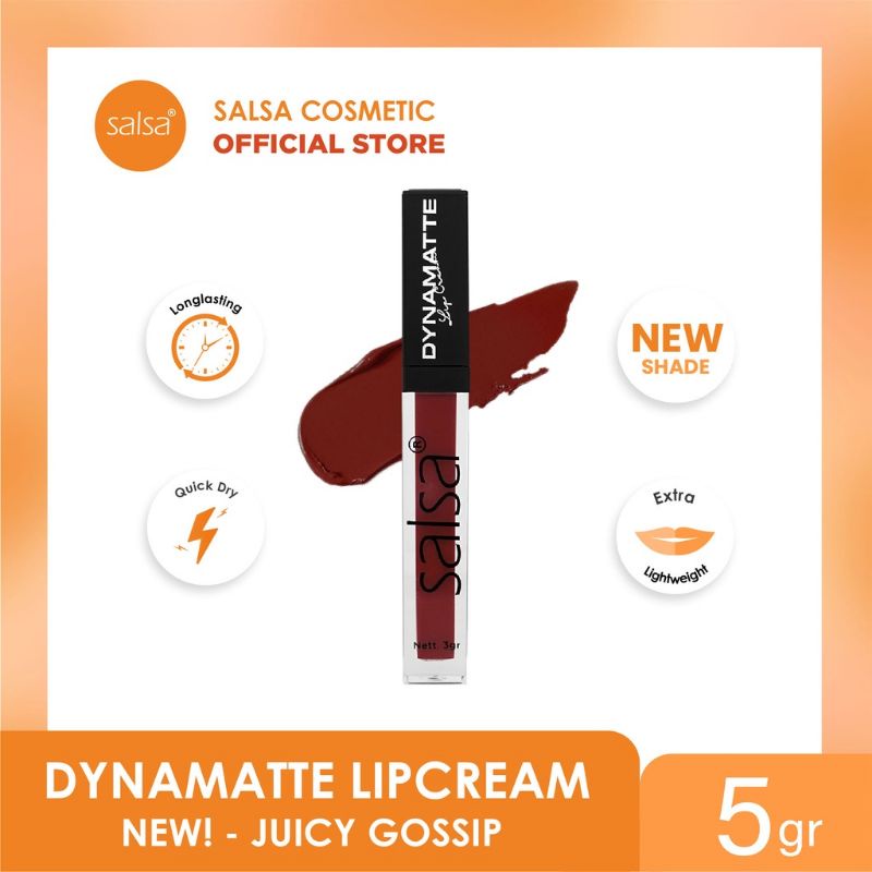 SALSA LIPCREAM DYNAMATTE [ 𝗕𝗣𝗢𝗠 ]