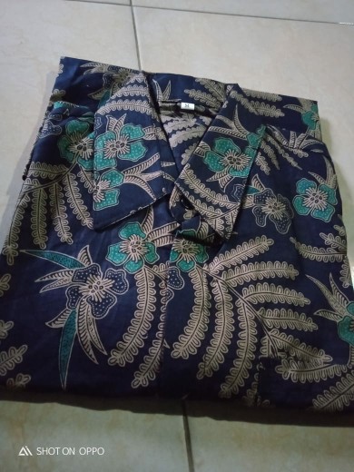 Kemeja Batik Pria Lengan Panjang Size M L Xl Xxl//batik Original Pekalongan