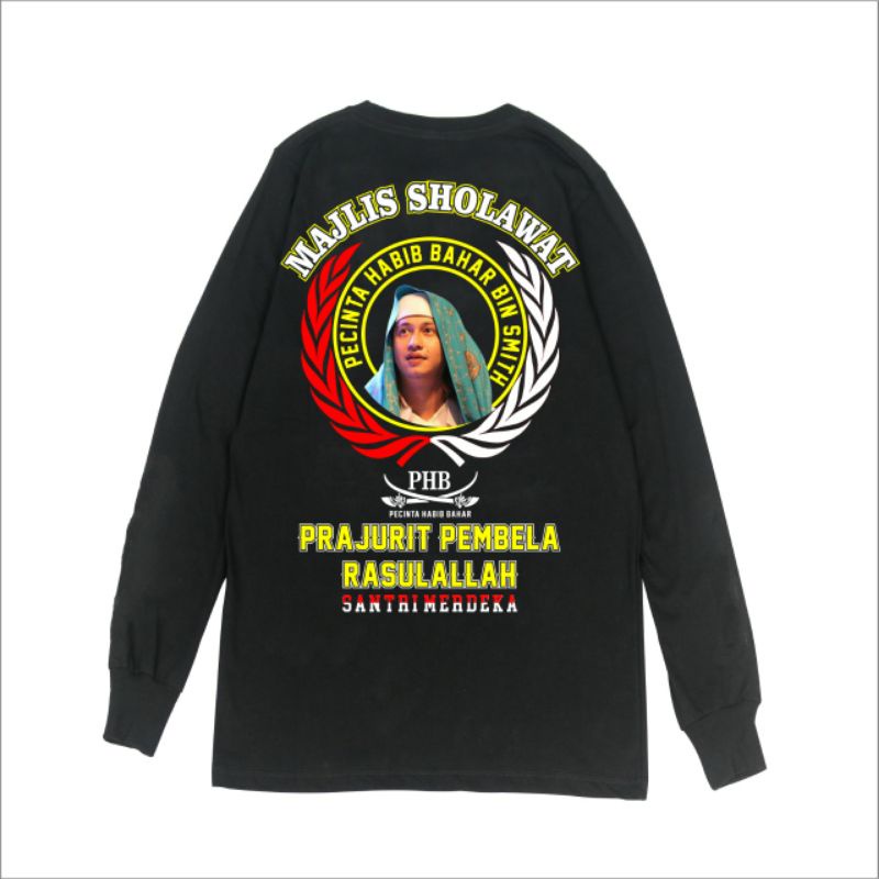 kaos penikmat sholawat MAFISH PHB SYEKHERMANIA PECINTA ORIGINAL panjang distro MURAH