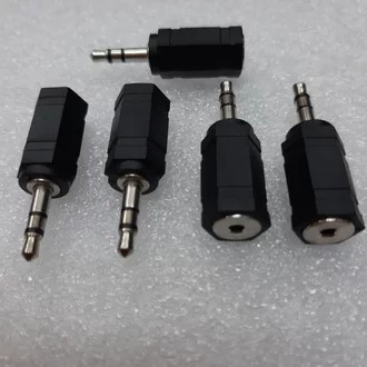 Jack 2.5 mm male to 3.5 mm female Converter Mini Stereo jadi Super Mini 2.5mm ke 3.5mm