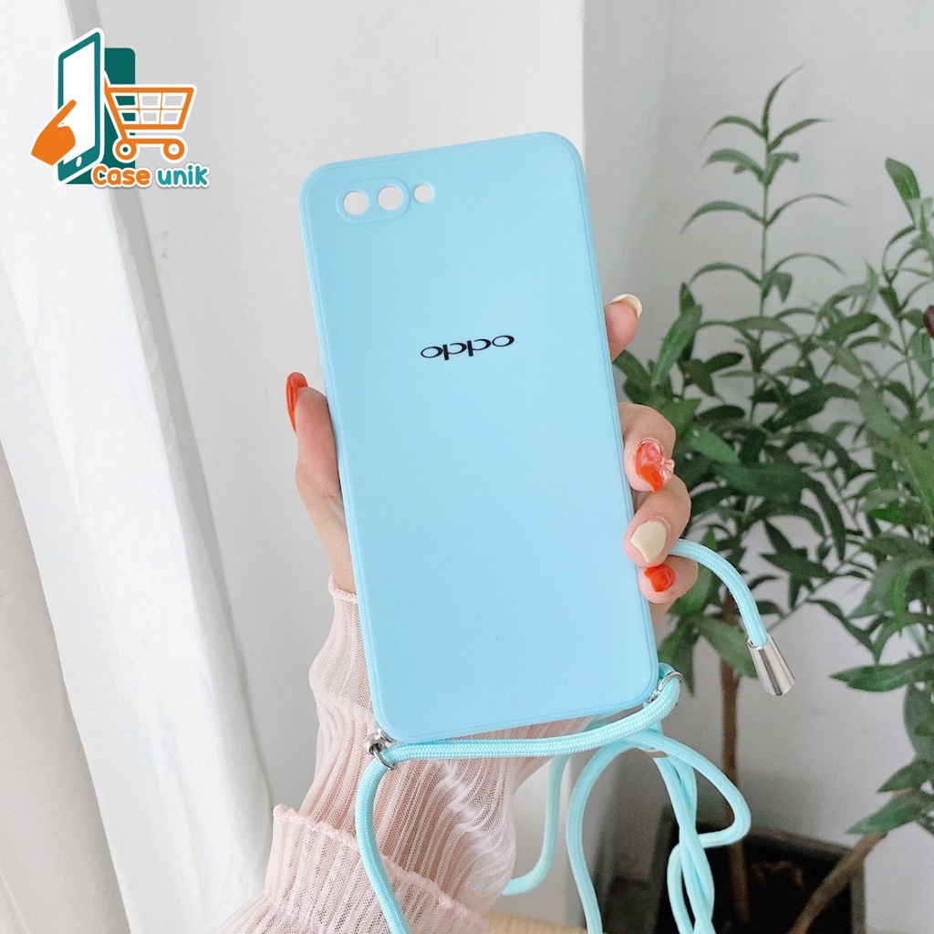 SOFTCASE SLINGCASE ORIGINAL SILIKON PELINDUNG KAMERA OPPO RENO 2 2F 2Z 3 A91 CS3177