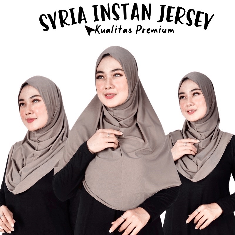 Instan syria Jersey Non pad/Khimar